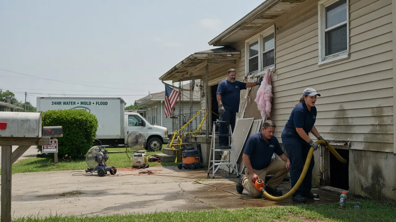 Water Damage Repair in Wilburton, OK near me